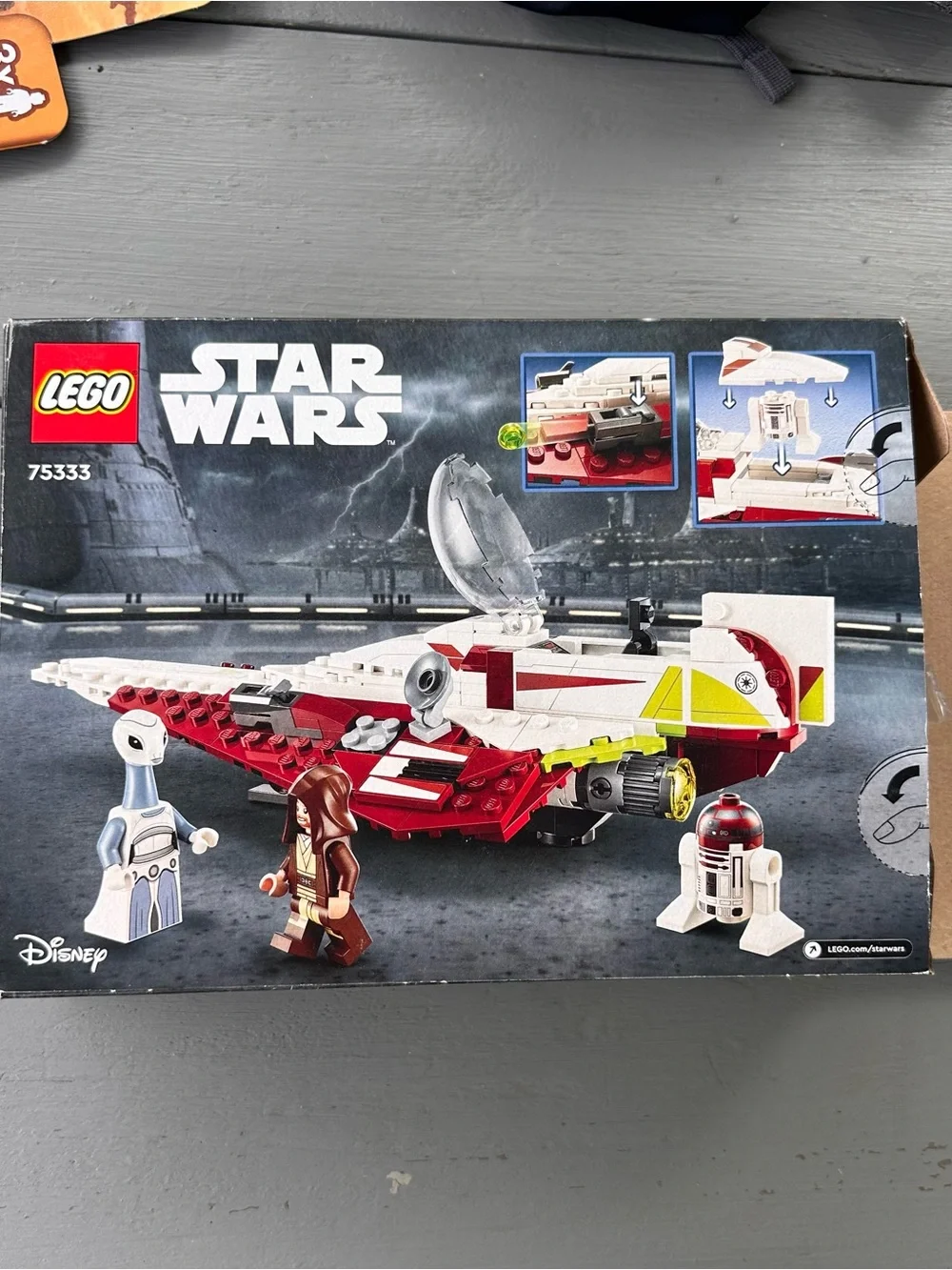 LEGO Star Wars Obi-Wan Kenobi's Jedi Starfighter (75333), 282 pcs, 7+